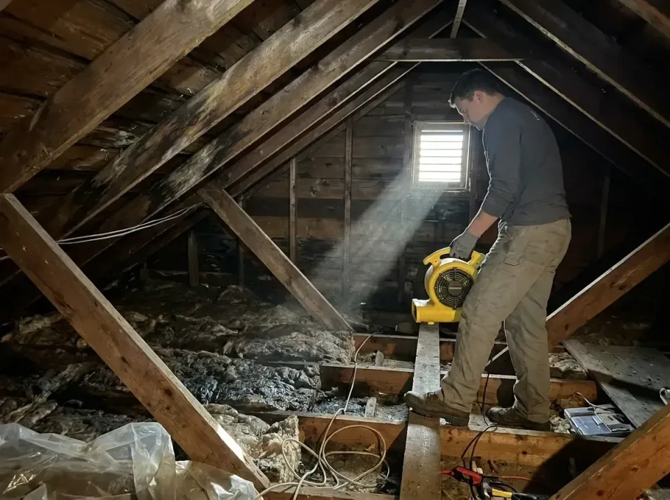 attic-water-damage-drying-proc-007 — frequently asked questions, Emergency Water Extraction & 24/7 Flood Response in Saddleb…